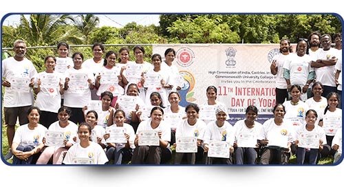 Embassy of India in Collaboration with CUCOM - International Day of Yoga